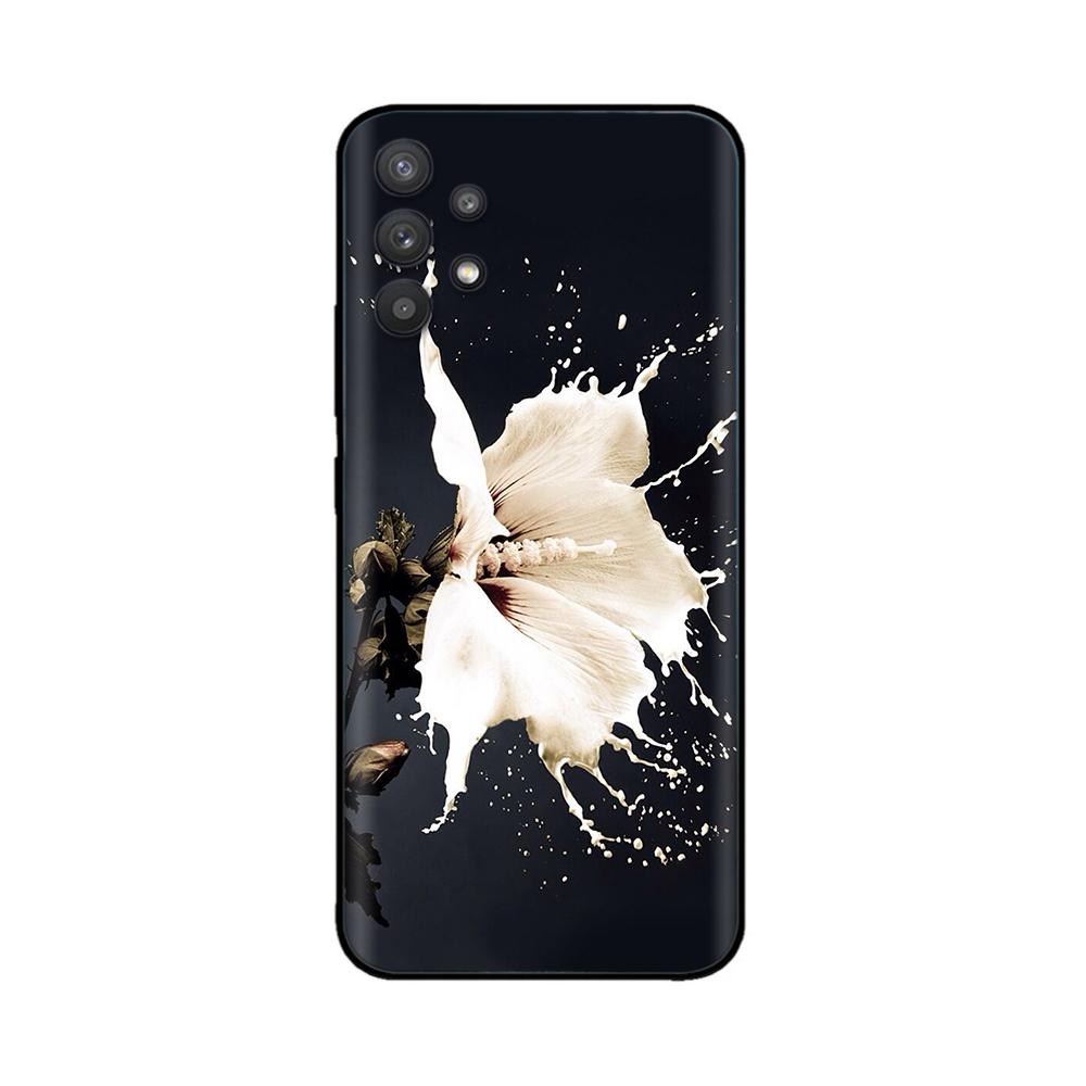 For Samsung A32 Case Soft Black Silicone Phone Back Cover for Samsung Galaxy A32 4G A325 A 32 5G A326 Case Fundas Coque Bumper