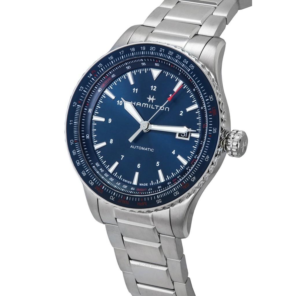 Hamilton Khaki Aviation Converter Blue Dial Automatic H76645140 100M Mens Watch