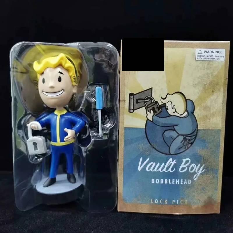 Vault Boy Fallout Q Version PVC-Actionfigur Modell Dekoration 12cm