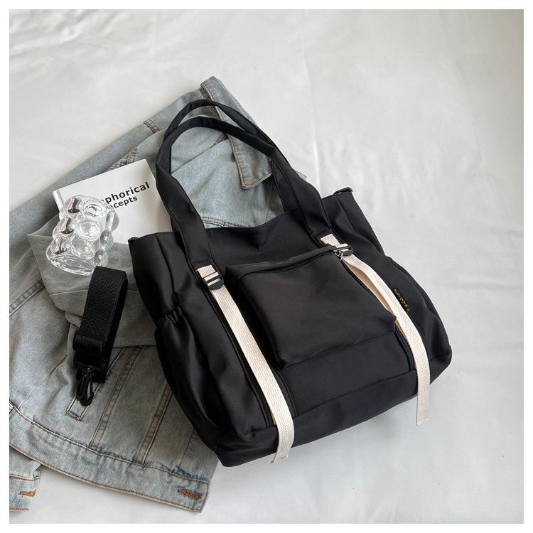 Fashion Large Capacity Tote Bag, Simple Shoulder Bag, Women's Casual Handbag & Purse For Commute Work