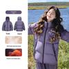 CAMEL Panda Unisex Hooded Duck Down Puffer Jacket