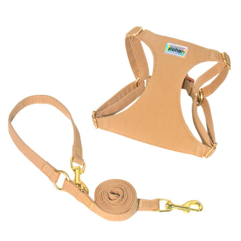 Puppy Pet Harness Vest and Leash Set Dog Harness Dog Leash For Small Dogs Teddy Pet Supplies