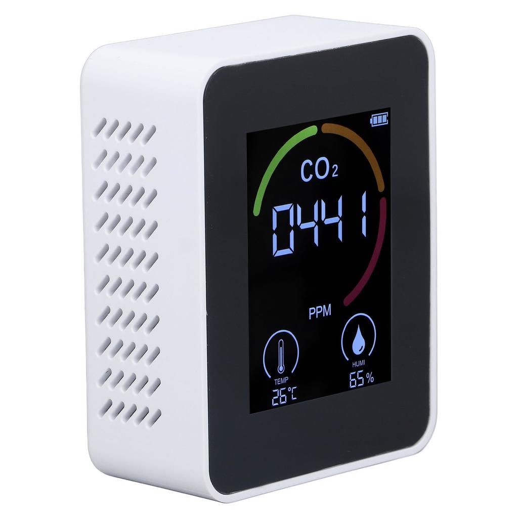 Digital Air Quality Monitor Carbon Dioxide Detector CO2 Tester Temperature Humidity Tester