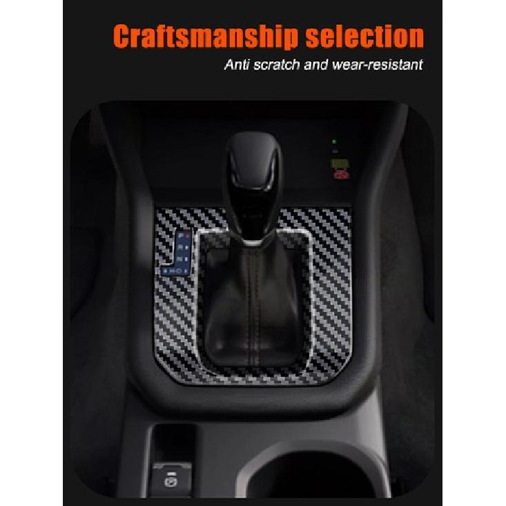 ABS Carbon Fiber Center Gear Shift Panel Trim Cover For Subaru Forester 2025