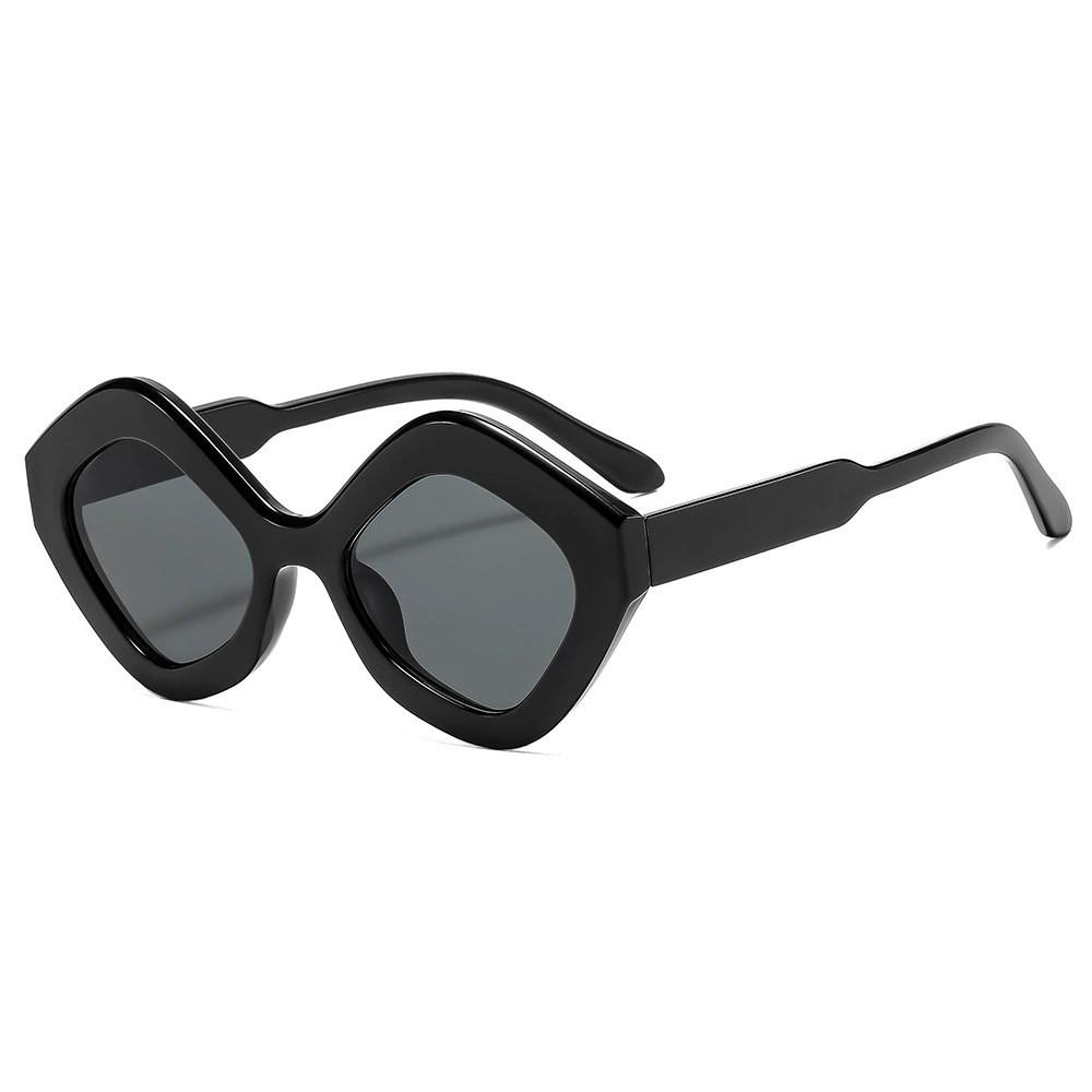 

Modern Cat Eye Large Frame Sunglasses With Uv400 For Travel And Street Photography A