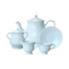 5PCS Cute Mini Ornaments 1/12 Scale Miniature Dollhouse Teapot Tea Cup Set for OB11 BJD Doll Accessories Home Decoration