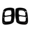 2pcs Glossy Black Stainless Steel For Mercedes Benz GLA Class X156 Car Exhaust Output Tail Cover Trim For Infiniti Q30