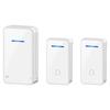 Wireless Smart Doorbell with Generator and Plug-in, Long-Range Remote Control, Elderly Call Button for Home Use