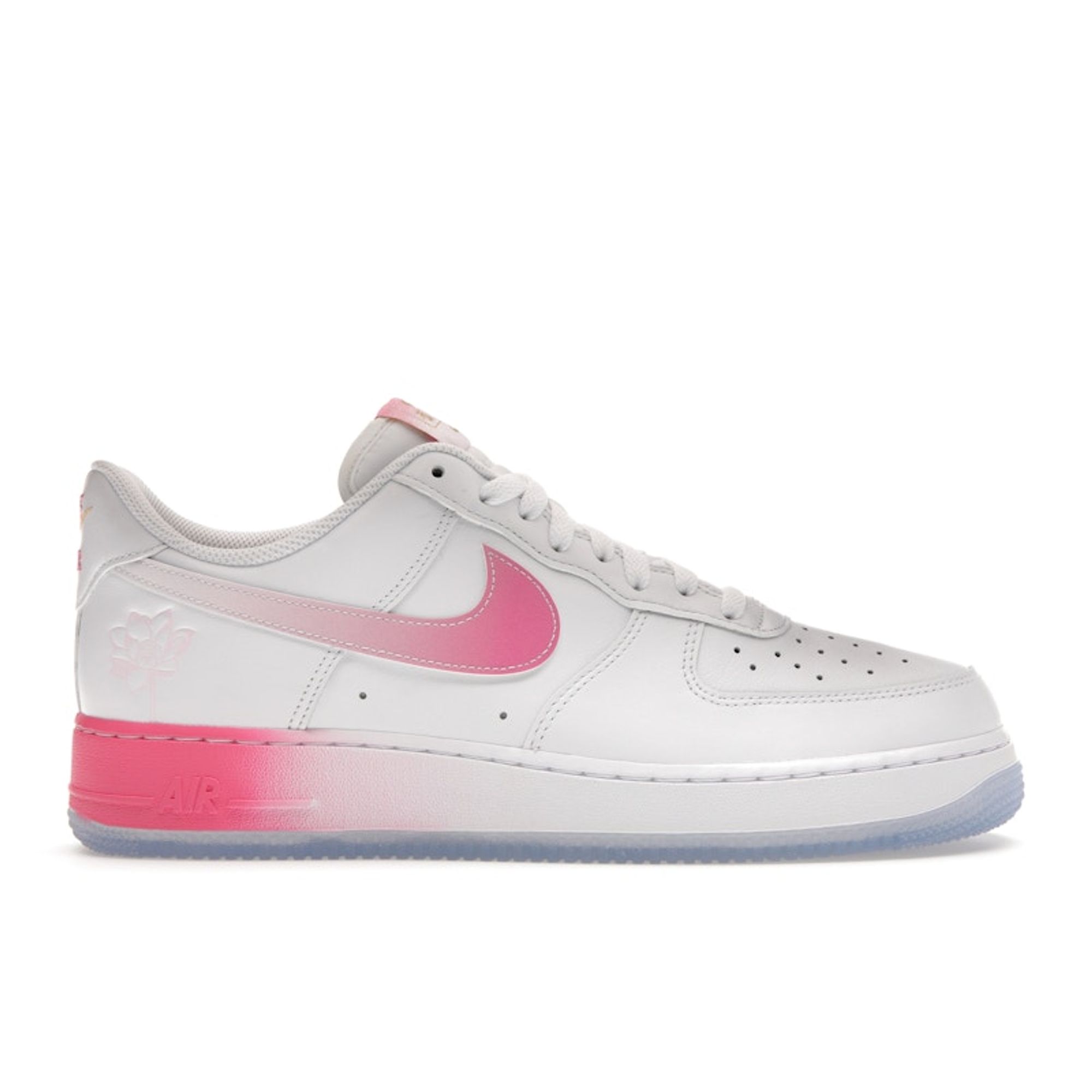 

Nike Air Force 1 07 San Francisco Pack — мужские кроссовки Lotus Flower белый лотос-розовый желто-золотой FD0778-100 38