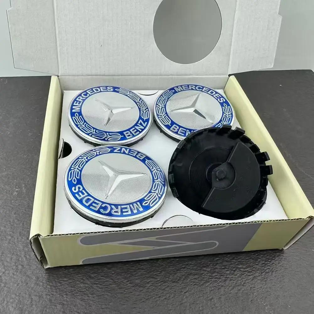 Hub Cap 4pcs 75MM Floating Car