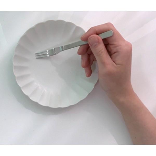 Table Art Smart Tea Fork, Silver, 5 Pieces, Korean Popular Tableware