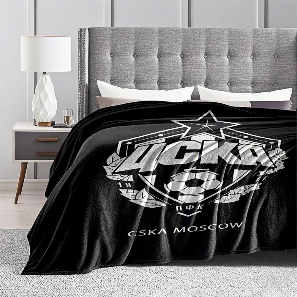 CSKA Moscow Football Logo Blanket for all seasons blanket lunch break throw gift