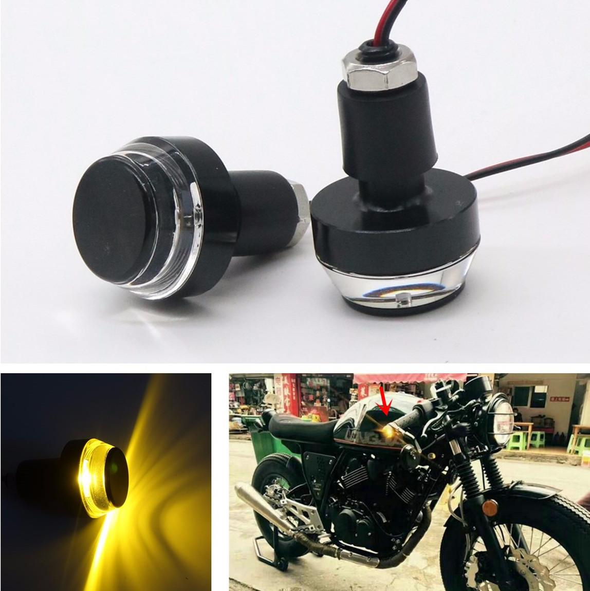 Motorcycle LED Handlebar Turn Signals