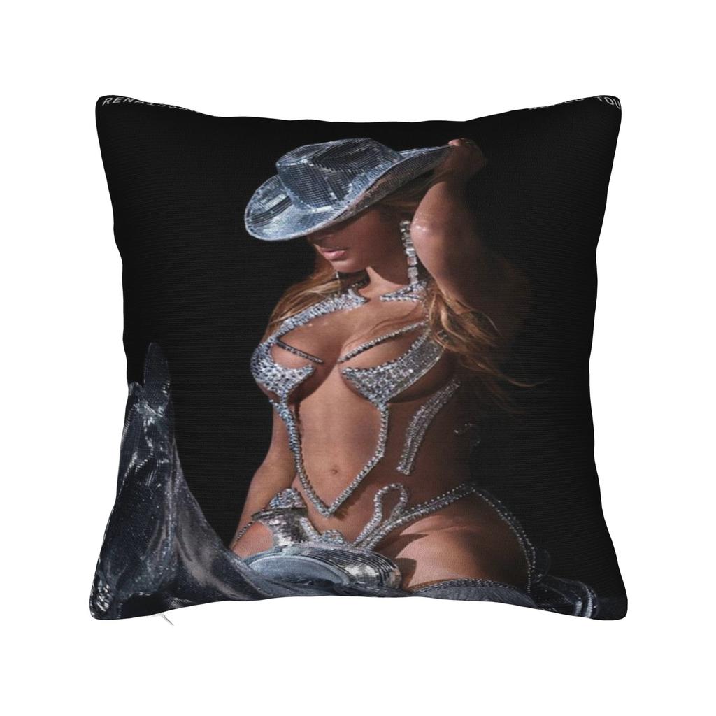 Beyonce Cowboy Carter Tour Printing Pillowcase Cushion Cover  Pillow Covers New Style Bedroom Decorations Square Multi-Size