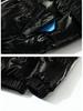 European Style Little Bee Embroidered Men's Winter Jacket - Korean Trendy Thick Down Cotton Coat