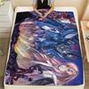 Mobile Suit Gundam Anime Poster Blanket, Cozy Throw for Sofa Bed, Ideal Gift for Anime Lovers.chl