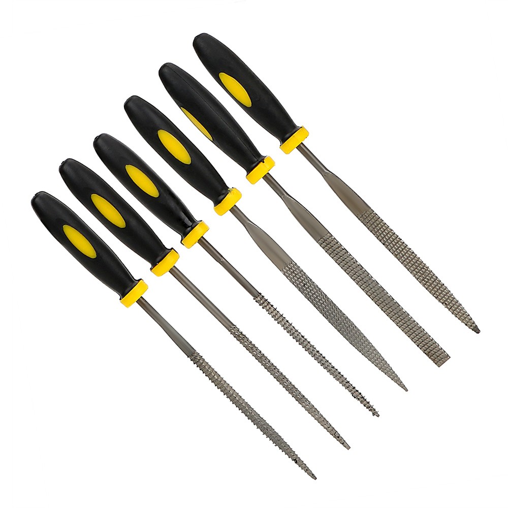 6pcs Nadel Datei Set Dateien für Metall Glas Stein Schmuck Holzschnitzerei Neu 6pcs Nadel Datei Set Dateien für Metall Glas Stein Schmuck Holzschnitzerei Neu