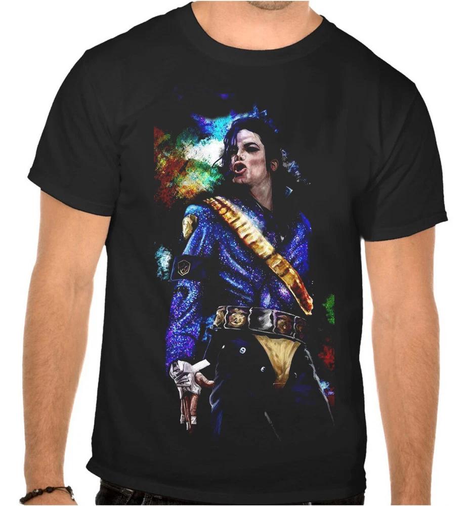 Michael Jackson Pop Rock Music Black TShirt 1038