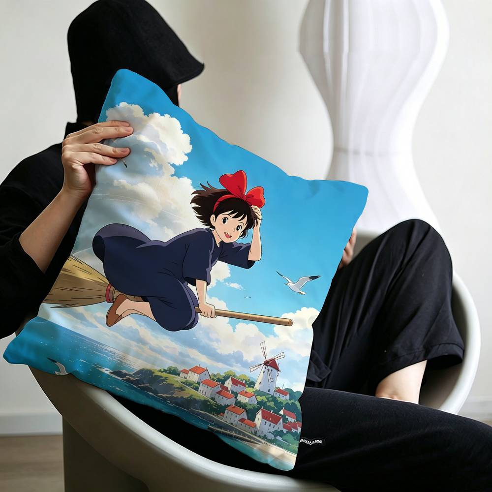 KKikis DDelivery SService Movie Pillow Gifts Home Office Furnishings Bedroom Sofa Car Cushion Cover case xcm