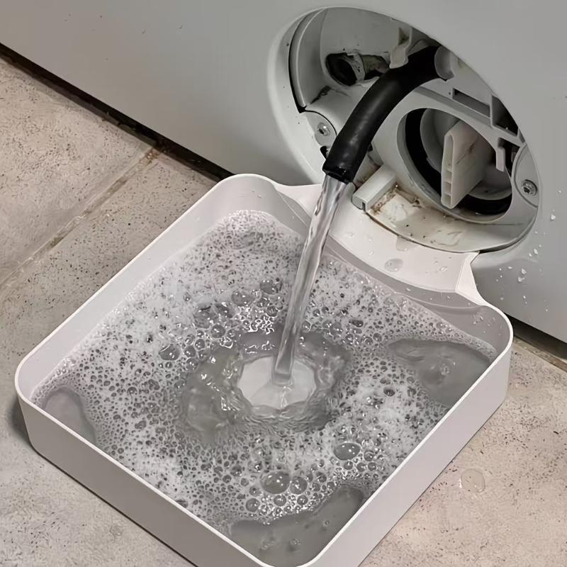 Washing Machine Drain Funnel Safe Non Toxic Material Leak Proof Large Capacity Easy Clean for Home Use