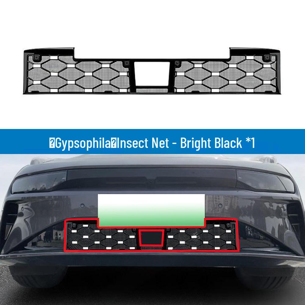 Zeekr 001 Přední mřížka - Síťka proti hmyzu a Ochrana chladiče - Snadná instalace na přezky, Není nutná demontáž