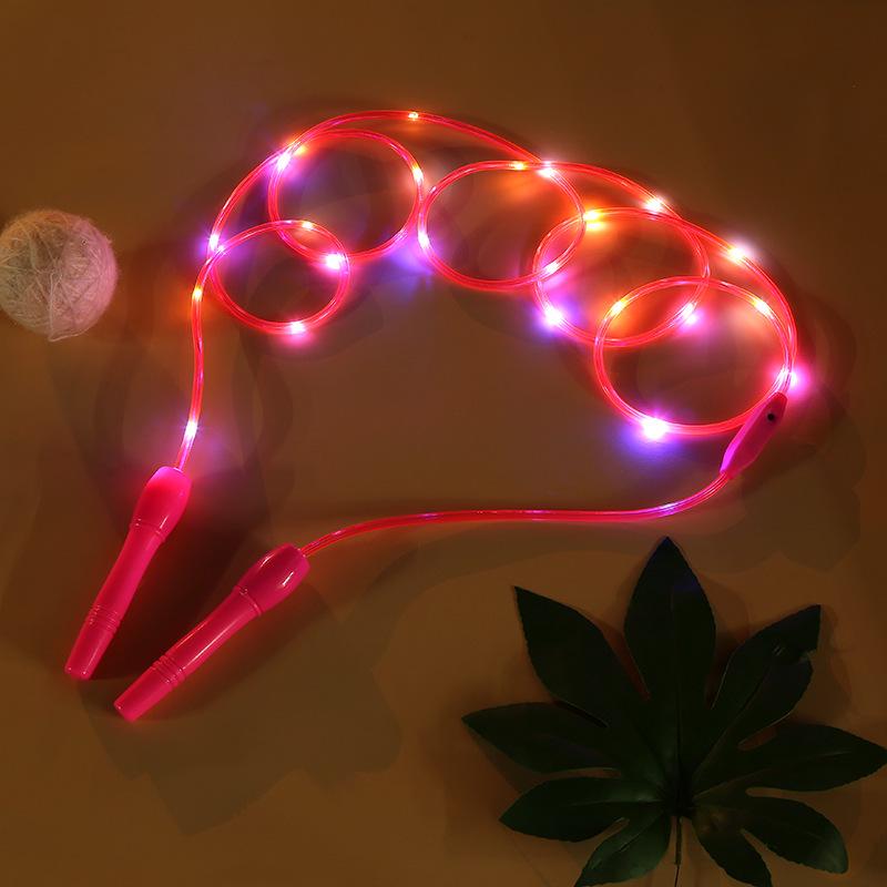 Corda da Salto LED per Bambini con Luci Lampeggianti Sette Colori - Nuovo Giocattolo Notturno