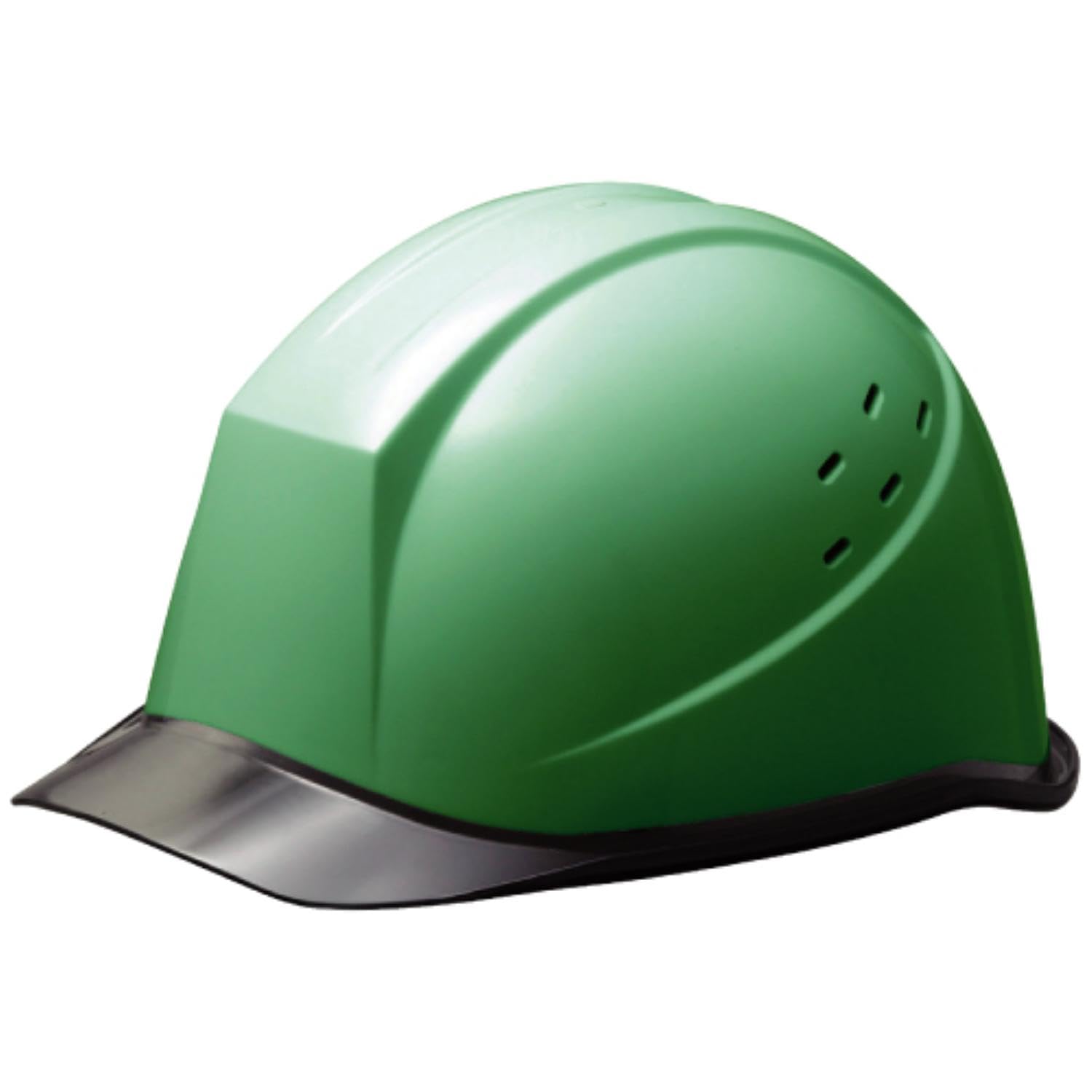 

Шлем для работы ПК прозрачный козырек с вентиляционными отверстиями для предотвращения скольжения SC11PCLV RA с КП [Midori Anzen] зеленый/дымчатый