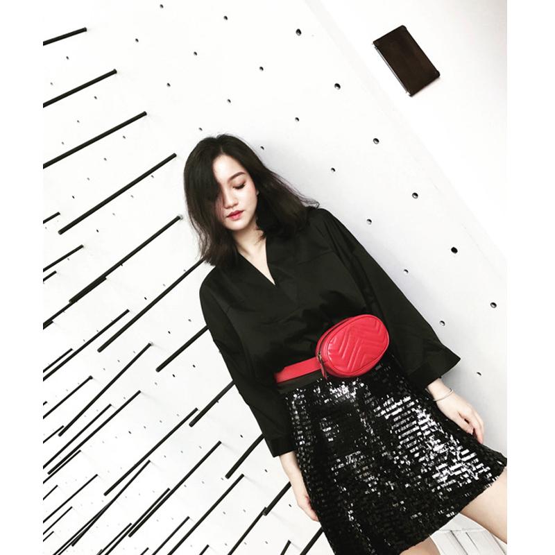 Women Waist Bags Designer Leather Chest Bag Women Fanny Packs Belt Bag Handbag Mobile Phone Bag