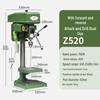 Industrial Grade 16MM/20MM Multi-functional Drill Press & Tap: High Power, Heavy Duty, Household Milling