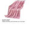 Blanket Glow in The Dark Non-fading Soft Comfortable Touch Star Pattern Pink