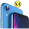 Lot de 4 Verres Trempé Protection Caméra pour Apple iPhone XR - Film Protecteur Lentille Appareil Photo Arriere