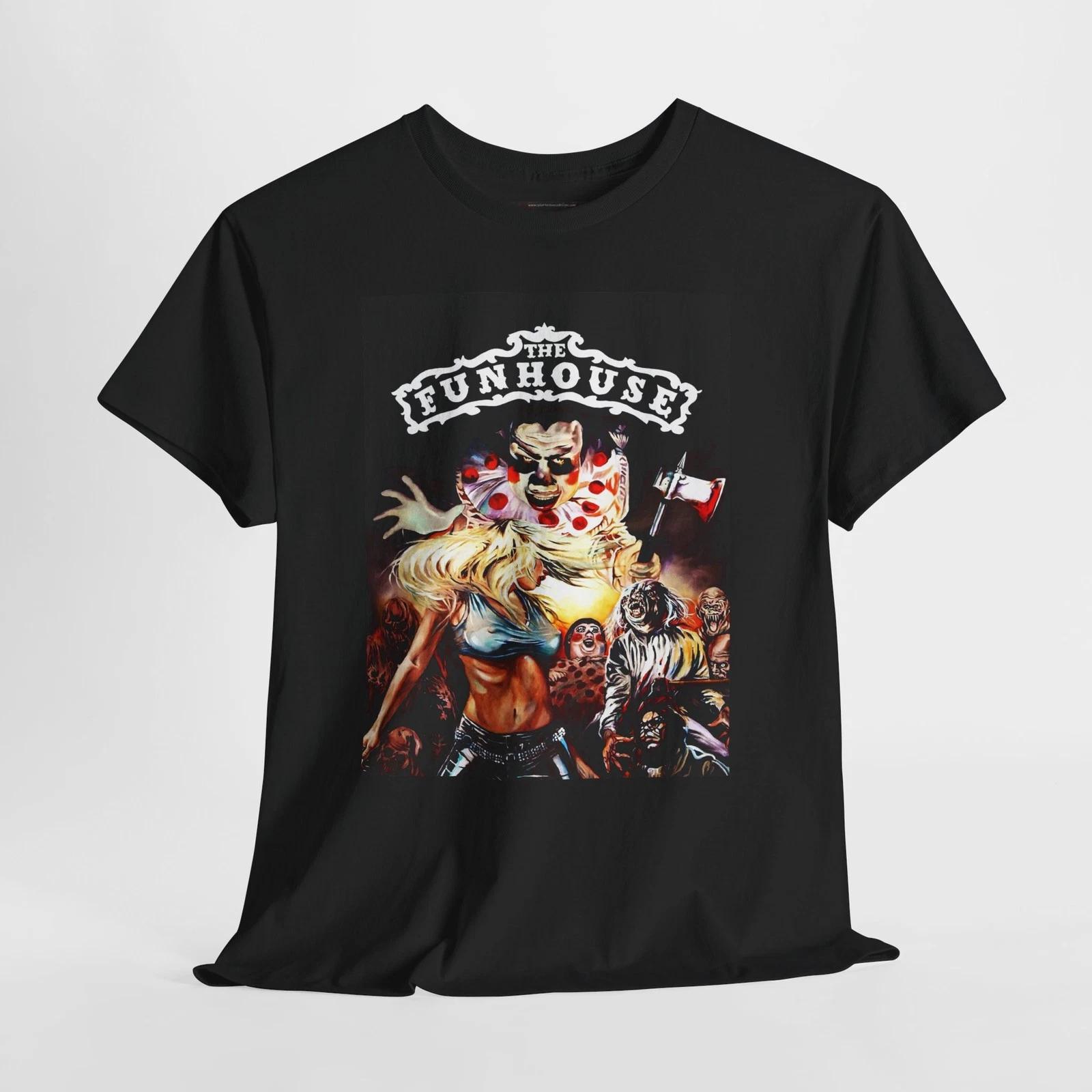 The Funhouse 1981 Retro Movie Poster Horror Unisex Graphic T-Shirt S