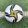 Size 5 Machine-Stitched Soccer Ball Black White Thicken Durable for School Exam Match Training Size 4 3 for Kids Students