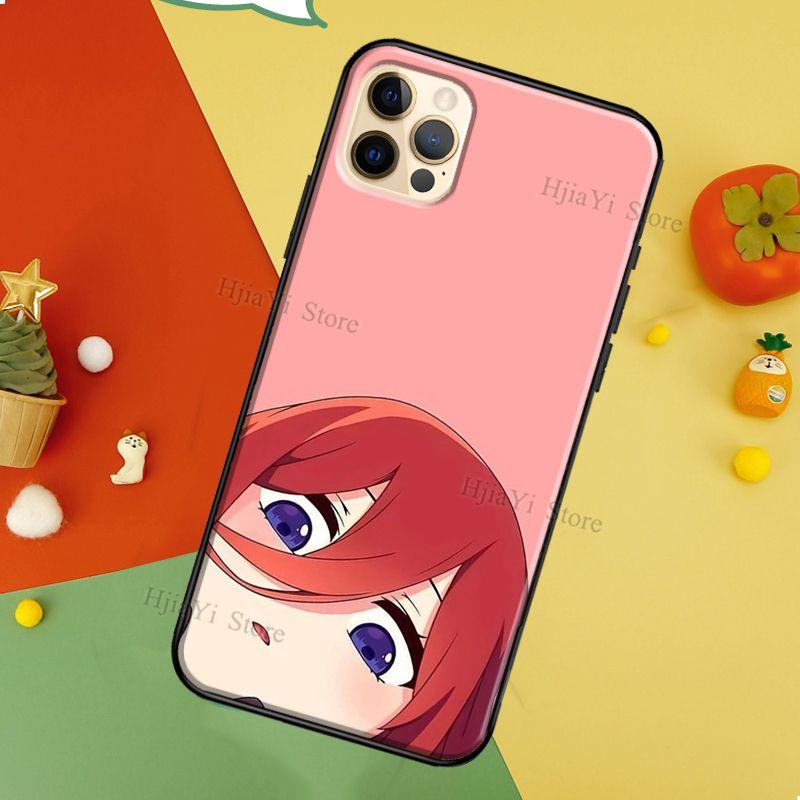 Itsuki Nino Yotsuba Nakano Case For iPhone 11 13 Pro Max 12 Mini X XR XS MAX 6 6S 7 8 Plus 5S SE 2020 Phone Cover