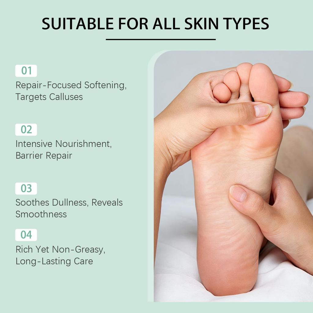 AMZ Nicotinamide Foot Care Cream Moisturizing, Softening, and Elasticizing for Daily Hydration and Smoothness of the Feet.