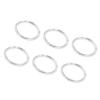50Pcs Metal Rings Sturdy Rustproof Exquisite Wide Application Metal O Rings for Clothes Bag Backpack