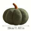 3D Fluffy Pumpkin Plush Pillow -Stuffed Animal for Halloween Home Decor, Birthday Party Favors & Cozy Home Accents