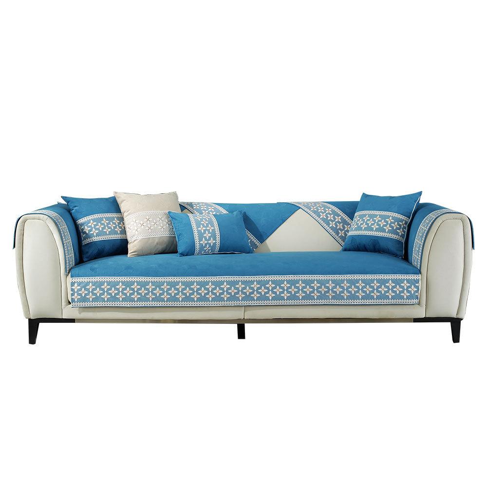 Cojín de Sofá Moderno Simple Universal para las Cuatro Estaciones Nórdico Ins Antideslizante Cojín de Sofá Funda de Sofá Funda