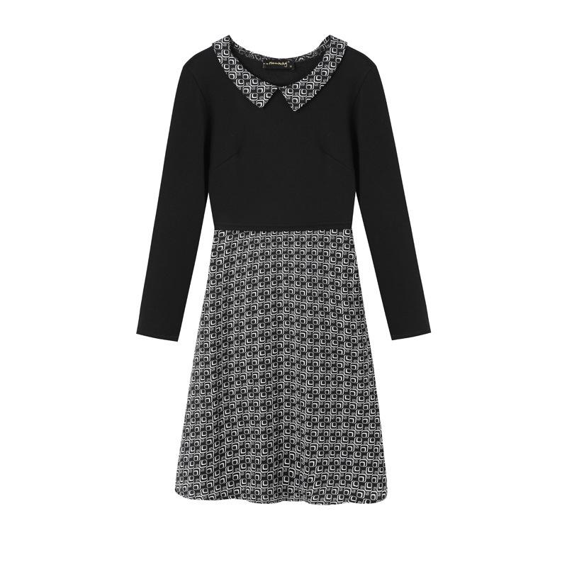 2023 Fall/Winter Slimming Waist Dress for Plus Size Women
