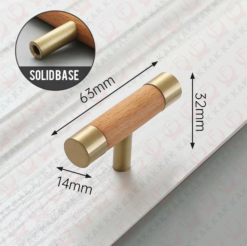 Wooden Furniture Handles Gold Shoe Cabinets Knobs and Handles Brass Copper Kitchen Cupboard Door Pulls Drawer Knob Hardware