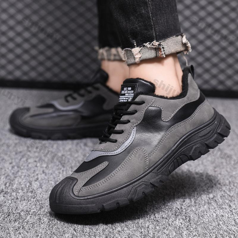 Pánské módní tenisky Pánské Podzim Zima Nový Značkový Design Pohodlné Měkká Podrážka Pánská Ležérní Outdoorová Pracovní Obuv Tenis Masculino