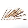 125pcs Halloween Paper Straws Cute Multi Pattern Paper Drinking Straws for Festival Decoration