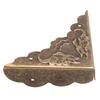 40pcs Iron Box Corner Protectors Bronze Furniture Corner Guard Corner Protectors  Wooden Chest
