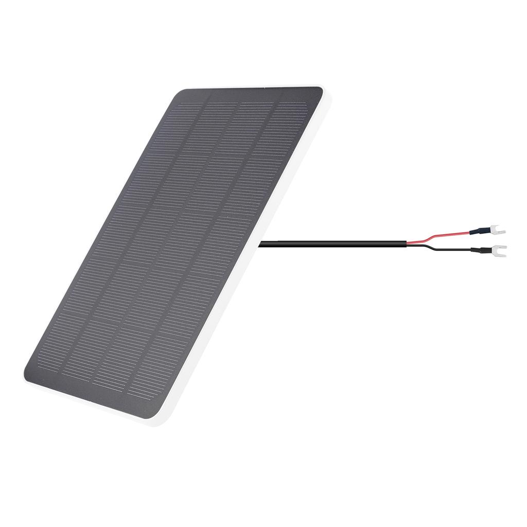 Solar Charger Compatible with Ring Video Doorbell 3 3 Plus 4, Battery Doorbell Plus Pro, Weatherproof Solar Panel