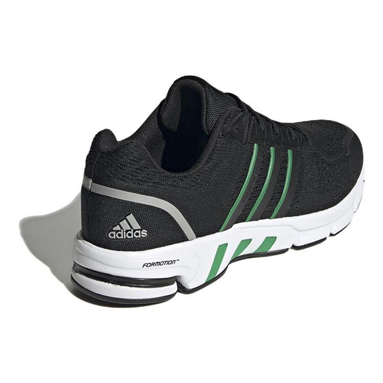 Adidas Equipment 10 EM Comfortable Fabric Slip-Resistant Durable Low-Top Casual Running Shoes Unisex Sneakers Black Green HR0672