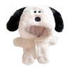 niannyyhouse 20cm Plush Clothes, Puppy Jumpsuit, Dress-Up Cotton Doll Clothes (Beige)