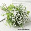 Eucalyptus & Gypsophila Artificial Flowers Bunch for Home, Wedding, and Landscaping Décor