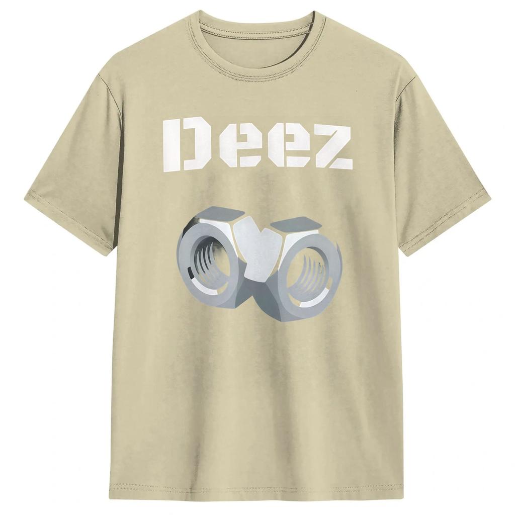 Deez Tshirt Beach 100 Cotton T Shirts For Adult Harajuku Custom Logo Tee Shirt Shortsleeve Vintage Clothes