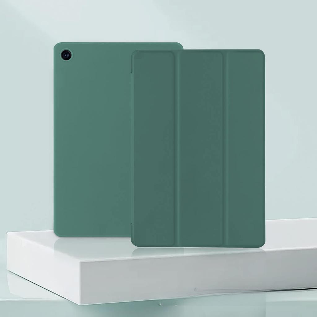 FOR Galaxy tabA8 tablet A9plus protective case S9FE leather T500 Tri-Fold T505 sleep mode TPU soft