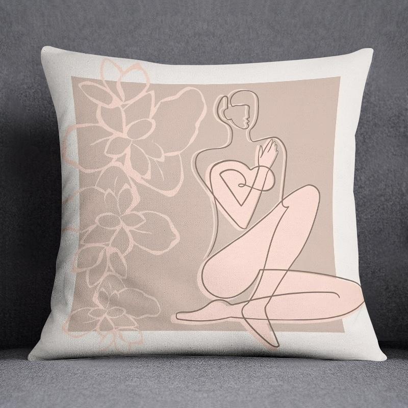 Polyester Pillowcase  Gift Home Office Decor  Bedroom Sofa Car Cushion Cover
